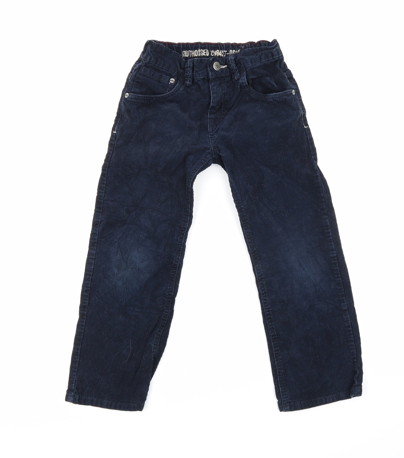NEXT Boys Blue  Corduroy  Trousers Size 7 Years