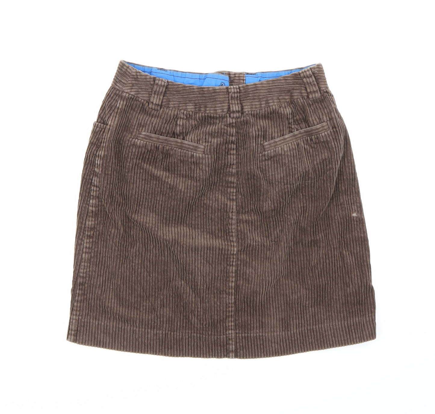 Boden Womens Brown  Corduroy Mini Skirt Size 8