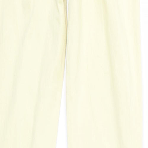 Jack Wills Womens Yellow  Denim Skinny Jeans Size 6 L29 in