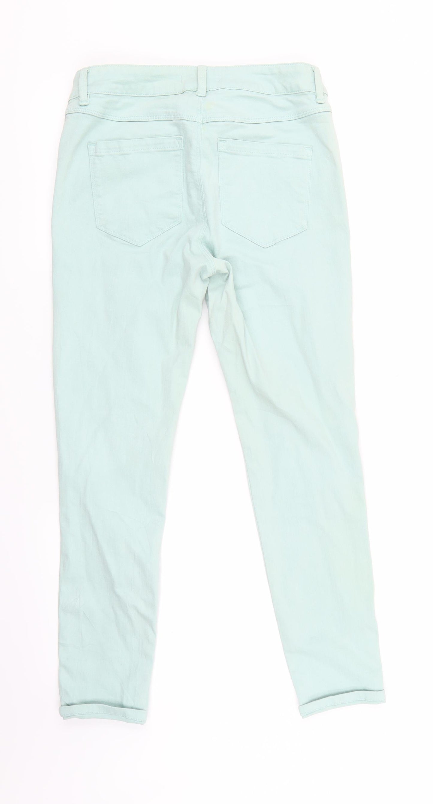 TU Womens Blue  Denim Skinny Jeans Size 12 L26 in