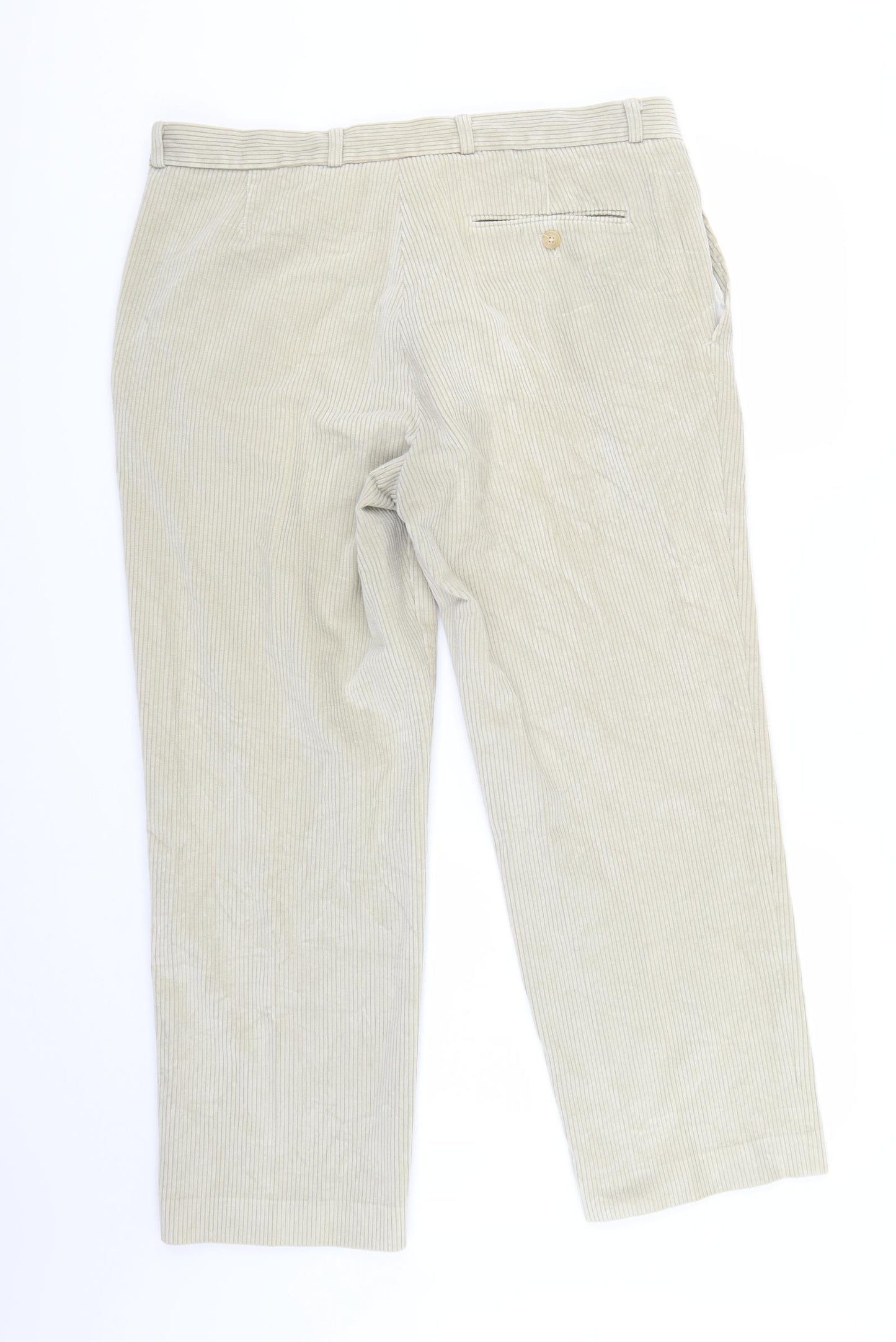 Essentials Womens Beige  Corduroy Trousers   L29 in