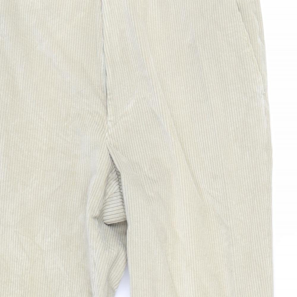 Essentials Womens Beige  Corduroy Trousers   L29 in