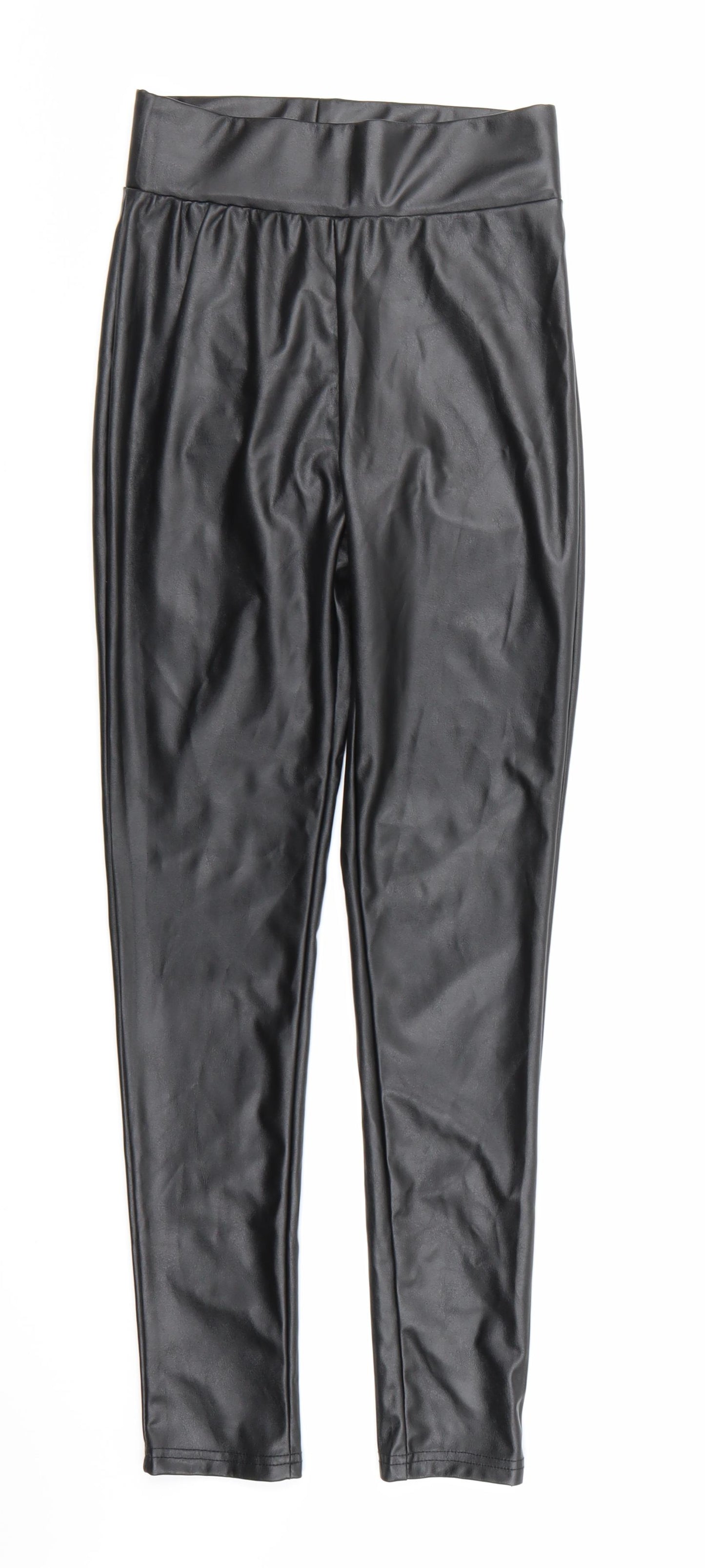 Primark Womens Black    Leggings Size 2XS L27 in - Coated