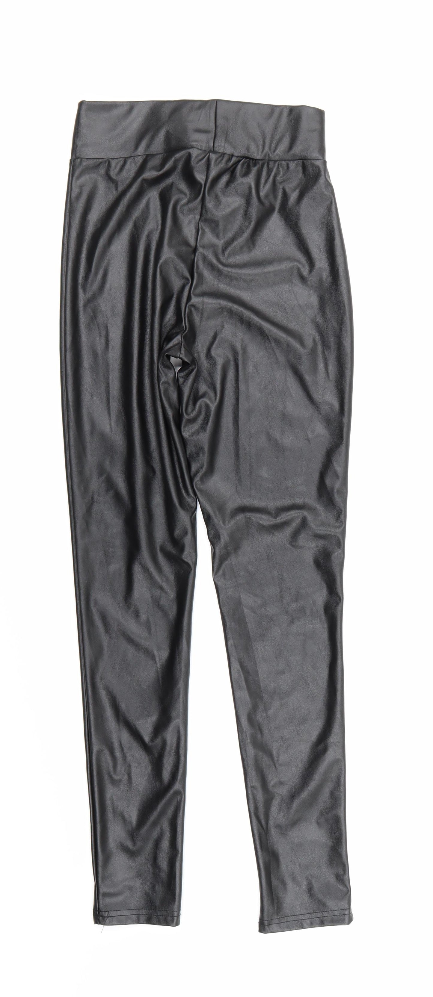 Primark Womens Black    Leggings Size 2XS L27 in - Coated