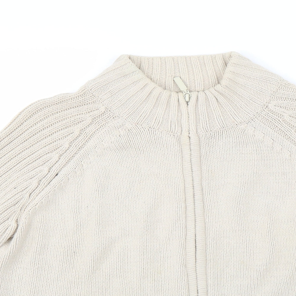 Cherokee Womens Beige  Knit Cardigan Jumper Size 18