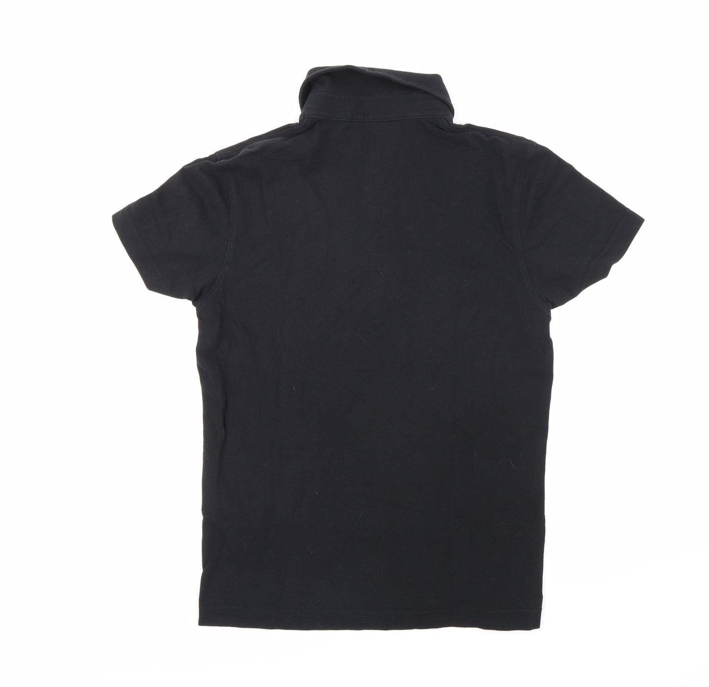 Uni qlo Mens Black    Polo Size XS