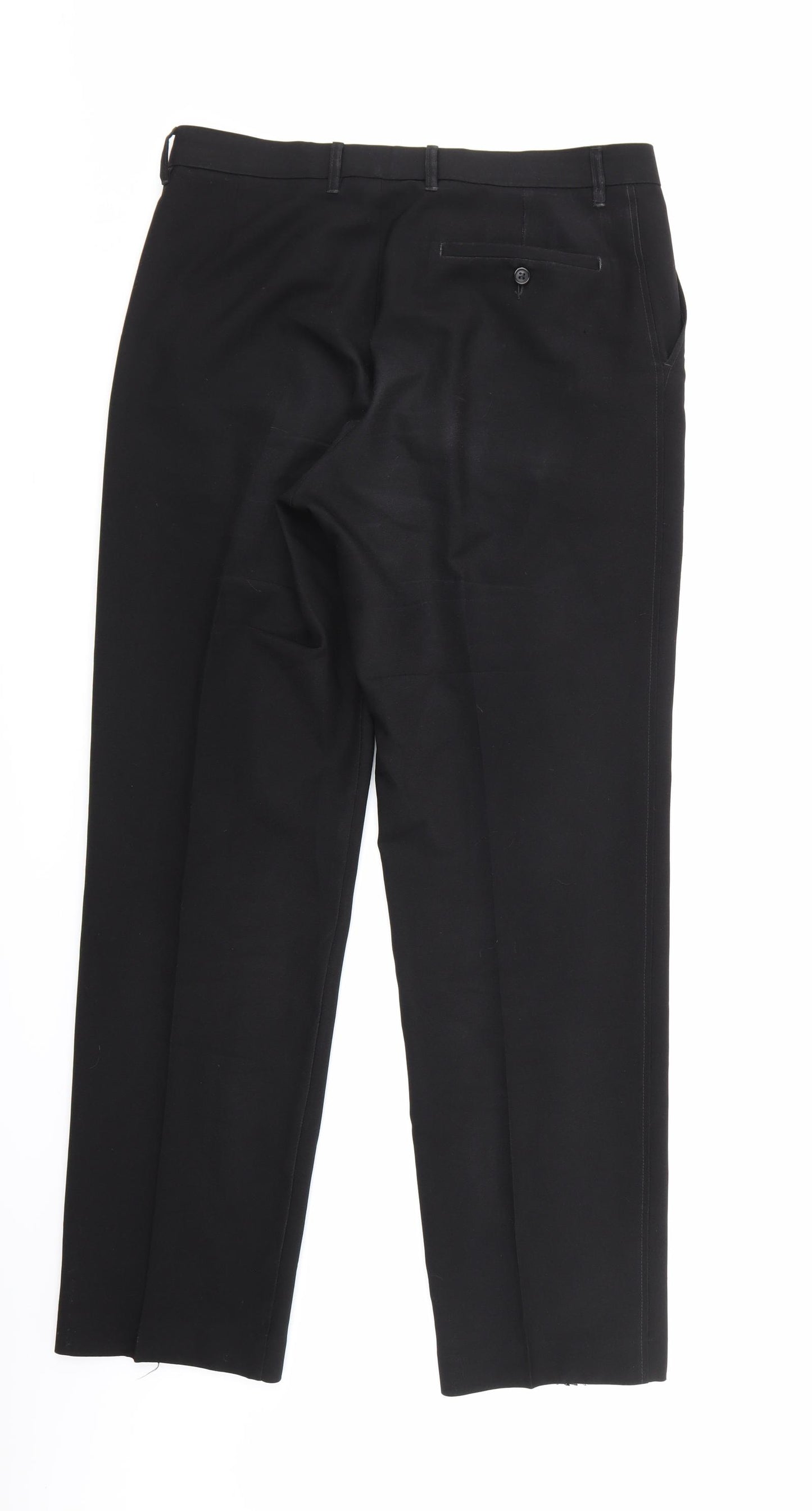 Marks and Spencer Mens Black   Trousers   L33 in