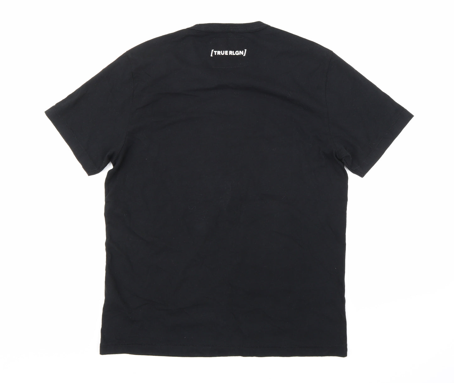 True Religion Mens Black    T-Shirt Size M