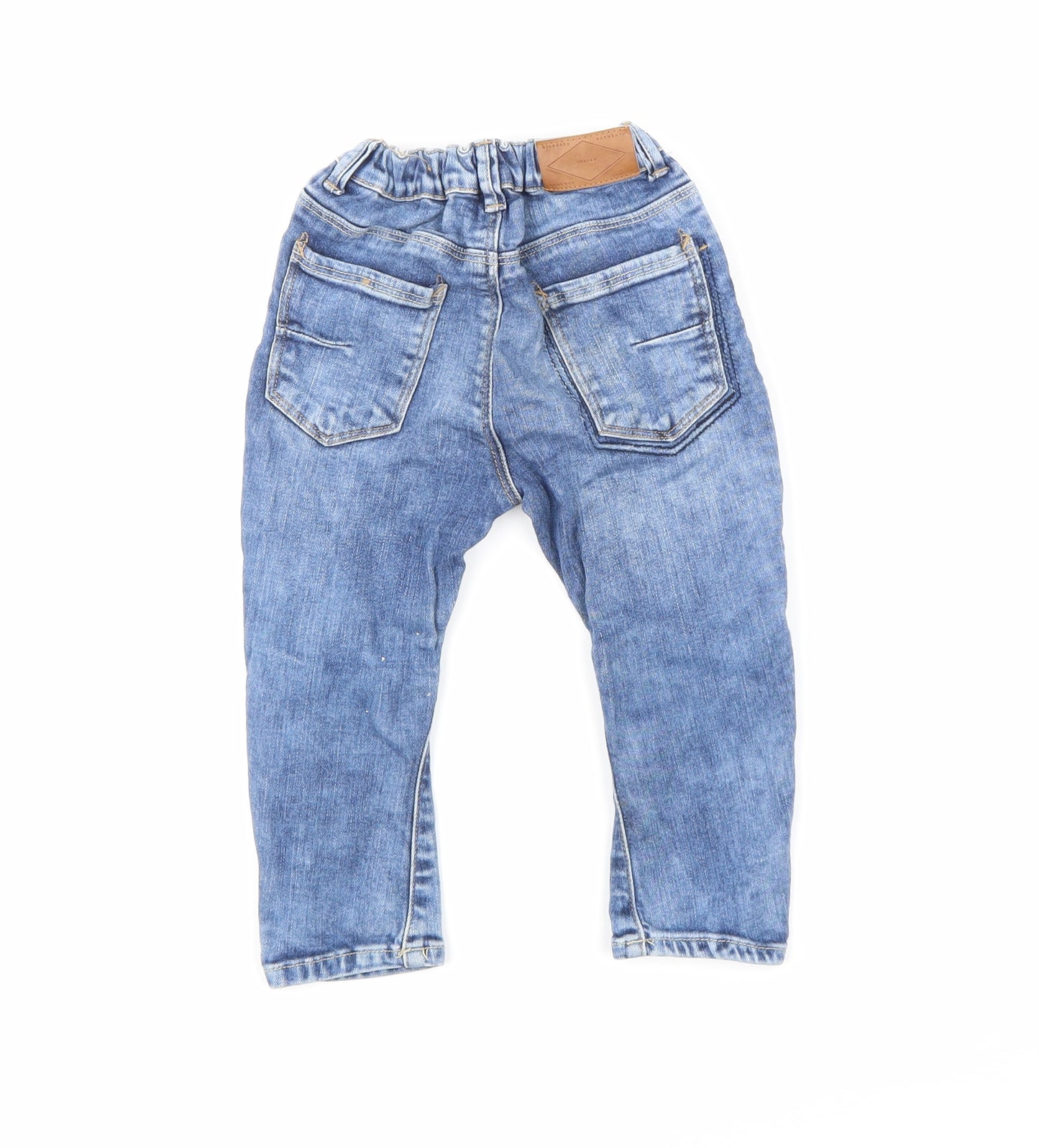 Zara Boys Blue  Denim  Jeans Size 18-24 Months