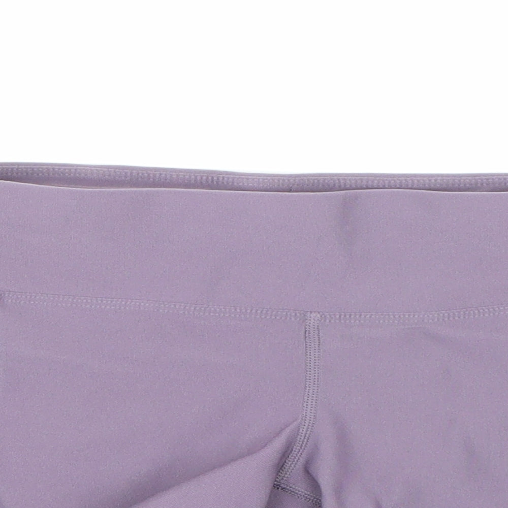 Nike Womens Purple   Sweat Shorts Size S
