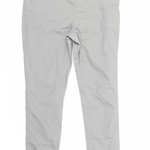 Denim Co Womens Grey  Denim Jegging Trousers Size 14 L28 in
