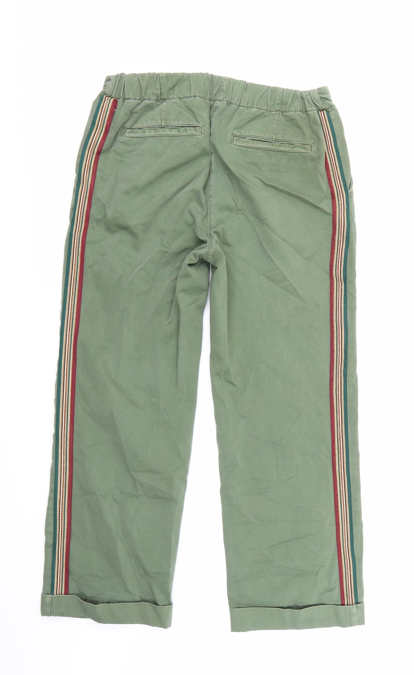 Zara Womens Green   Trousers  Size 10 L25 in