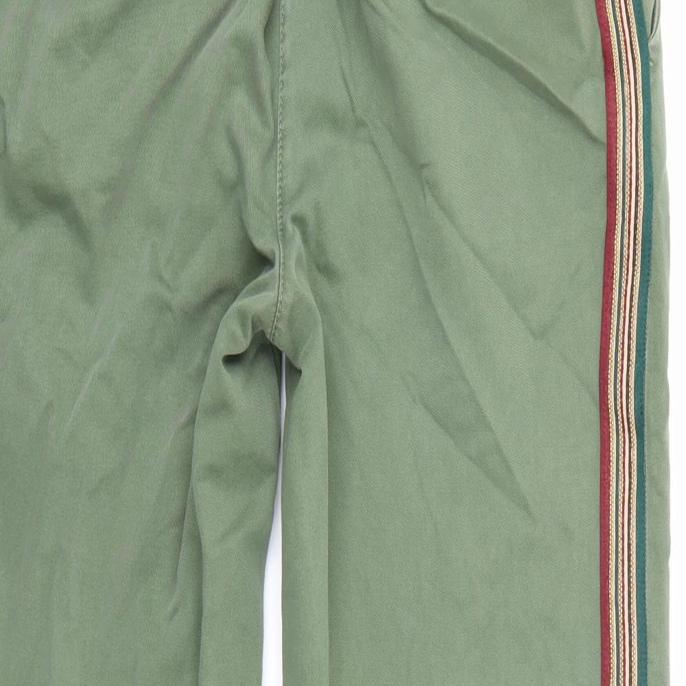 Zara Womens Green   Trousers  Size 10 L25 in