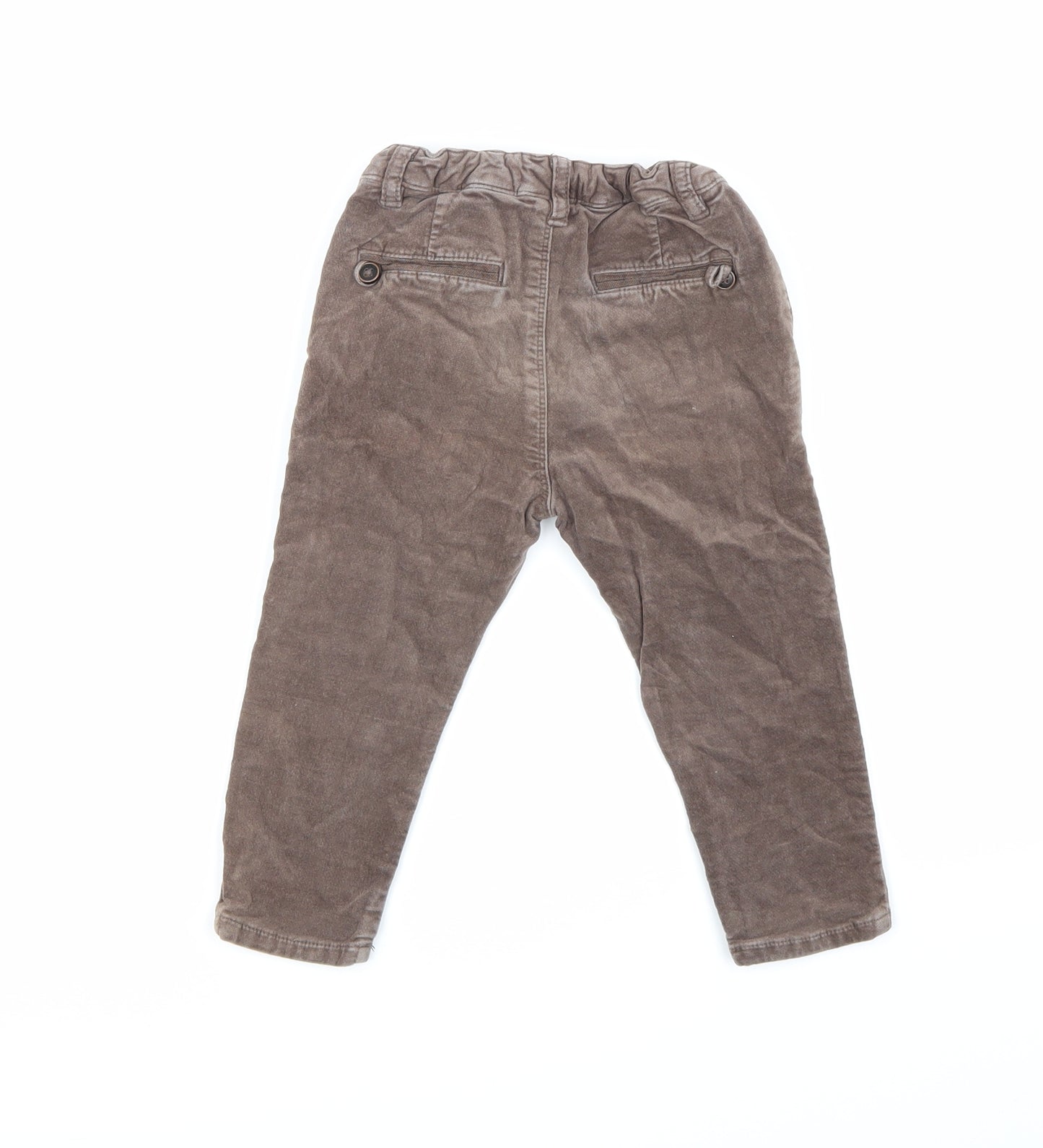 Zara Boys Brown    Trousers Size 18-24 Months