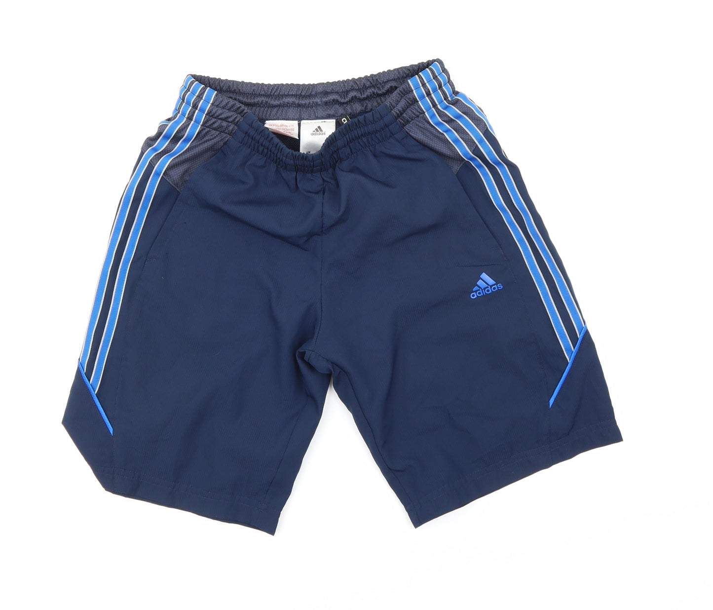 adidas Boys Blue   Sweat Shorts Size 11-12 Years