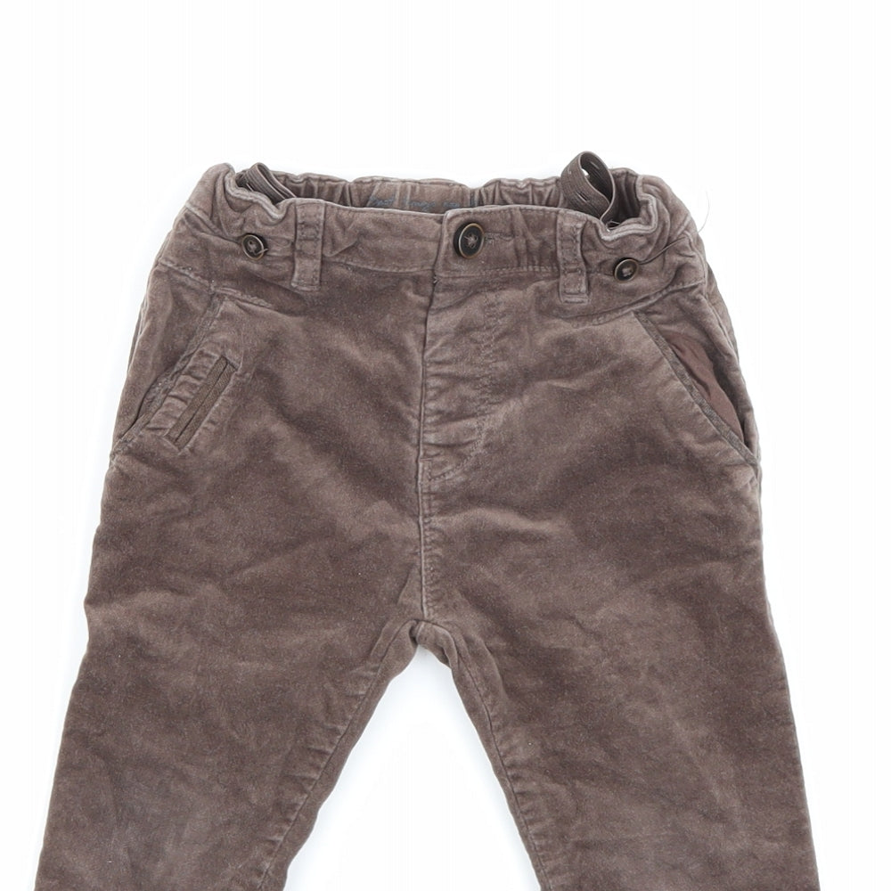 Zara Boys Brown    Trousers Size 18-24 Months