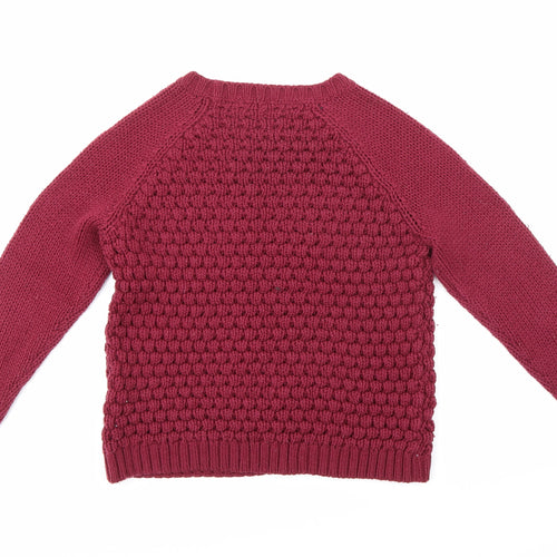 New Look Girls Purple   Pullover Jumper Size 12-13 Years