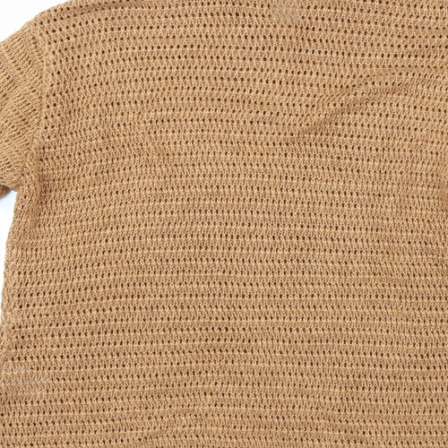NEXT Womens Brown  Knit Cardigan Jumper Size 18