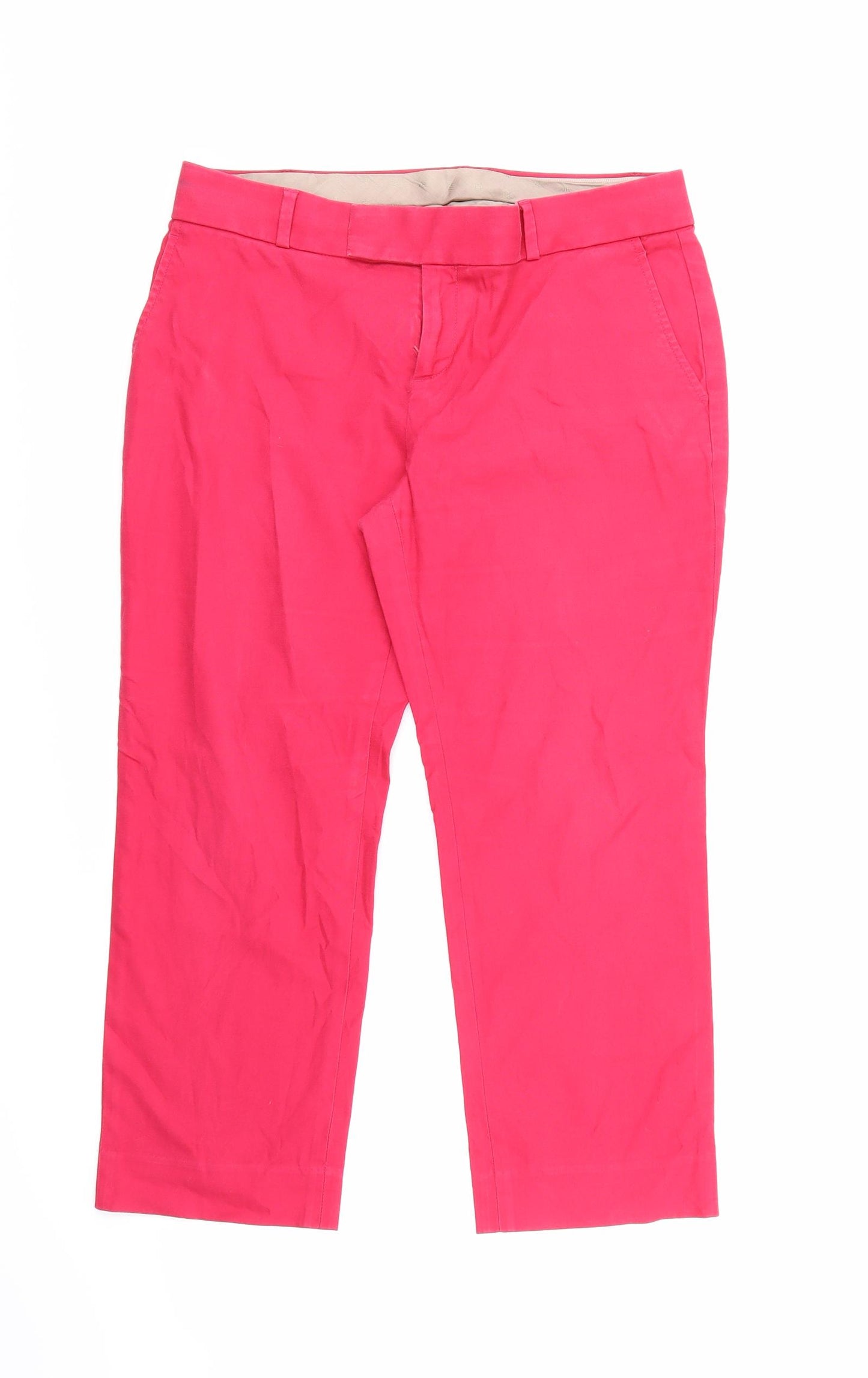 Preworn Womens Pink   Trousers  Size 8 L23 in