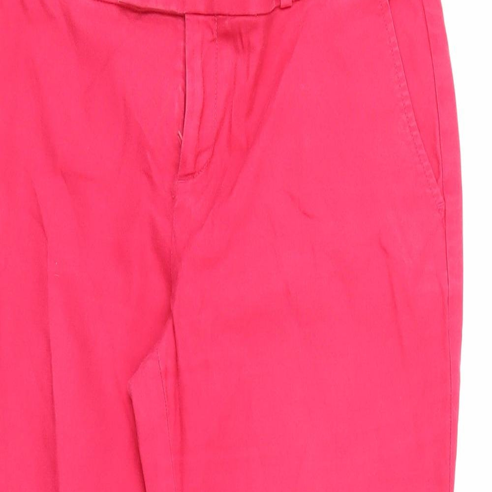 Preworn Womens Pink   Trousers  Size 8 L23 in
