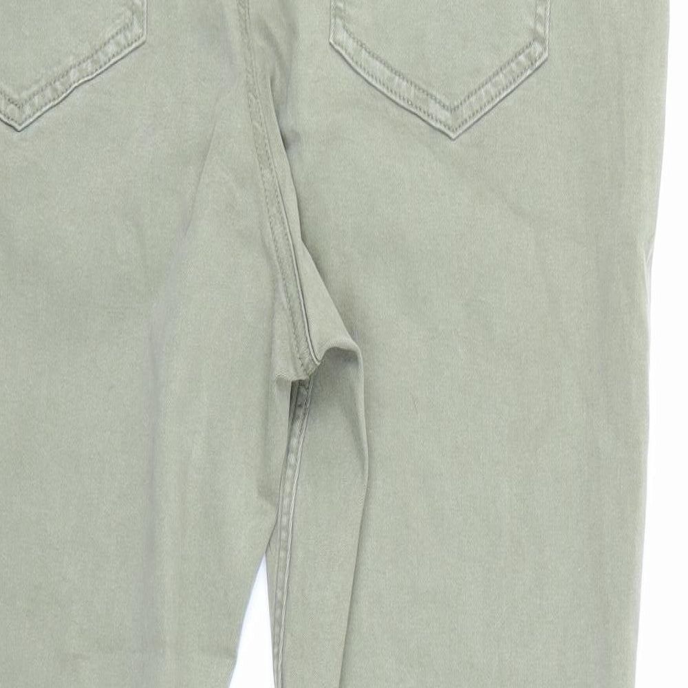 F&F Womens Green  Denim Skinny Jeans Size 20 L26 in
