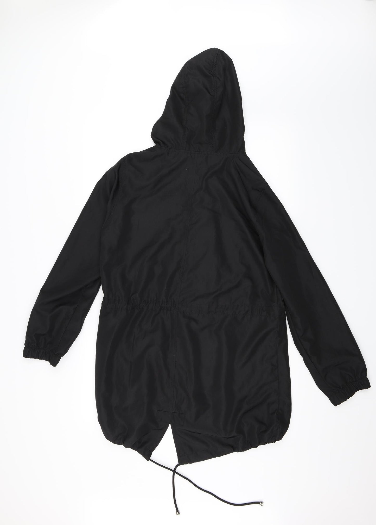Primark Womens Black   Rain Coat Coat Size M