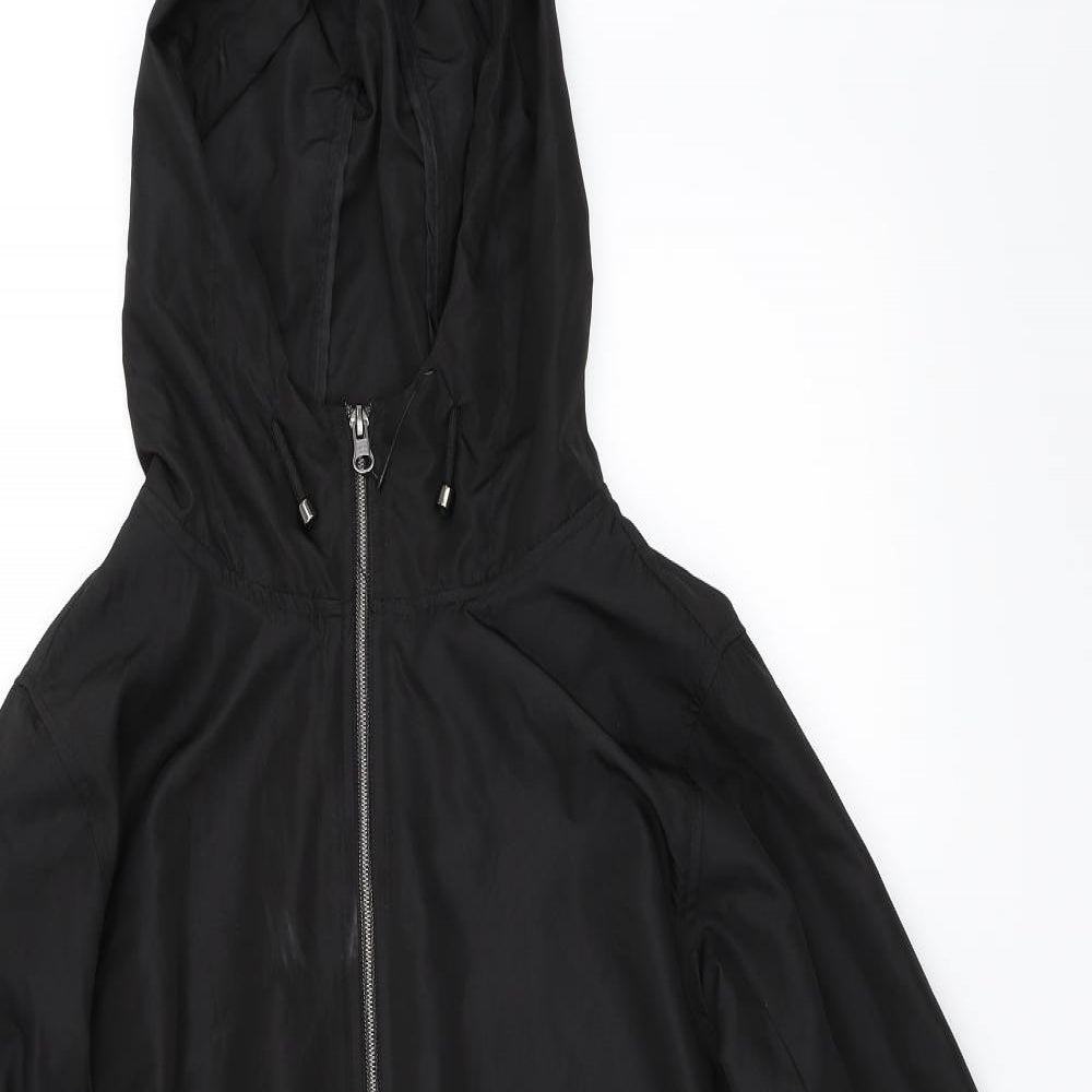 Primark Womens Black   Rain Coat Coat Size M