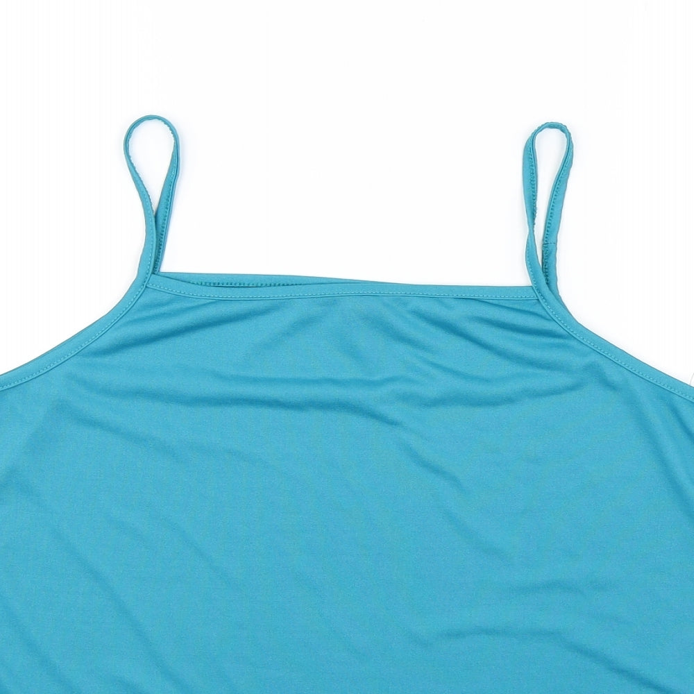 Mandi Womens Blue   Camisole Tank Size 8
