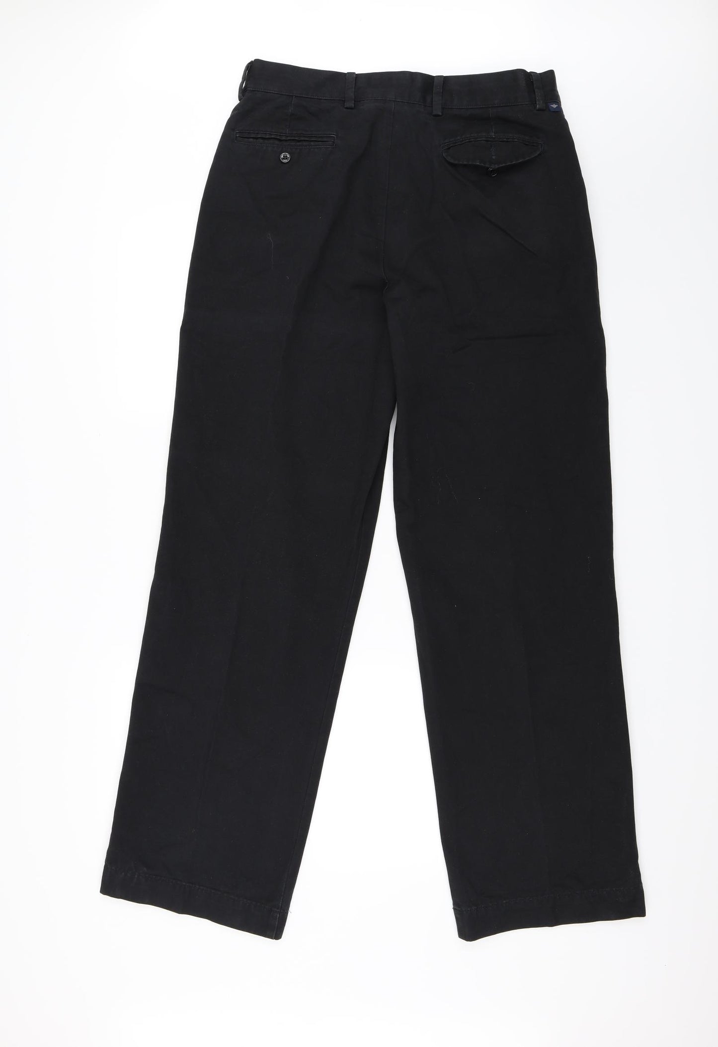 DOCKERS Mens Black   Chino Trousers Size 34 L34 in