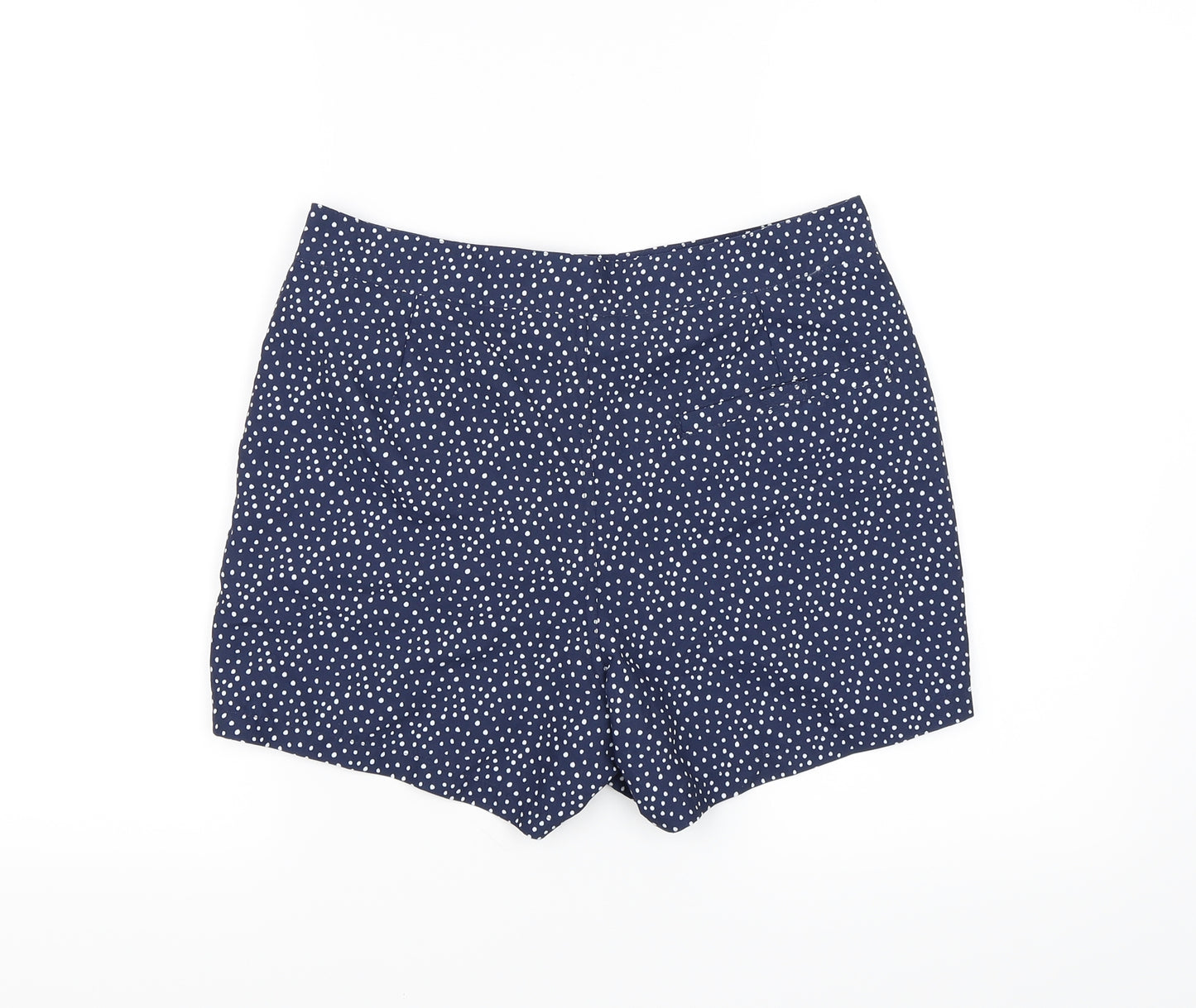 ASOS Womens Blue Polka Dot  Chino Shorts Size S