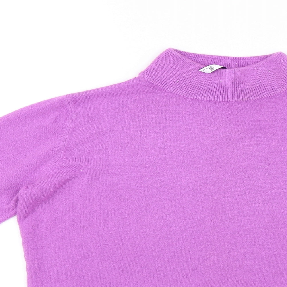 BHS Womens Purple   Pullover Jumper Size 10