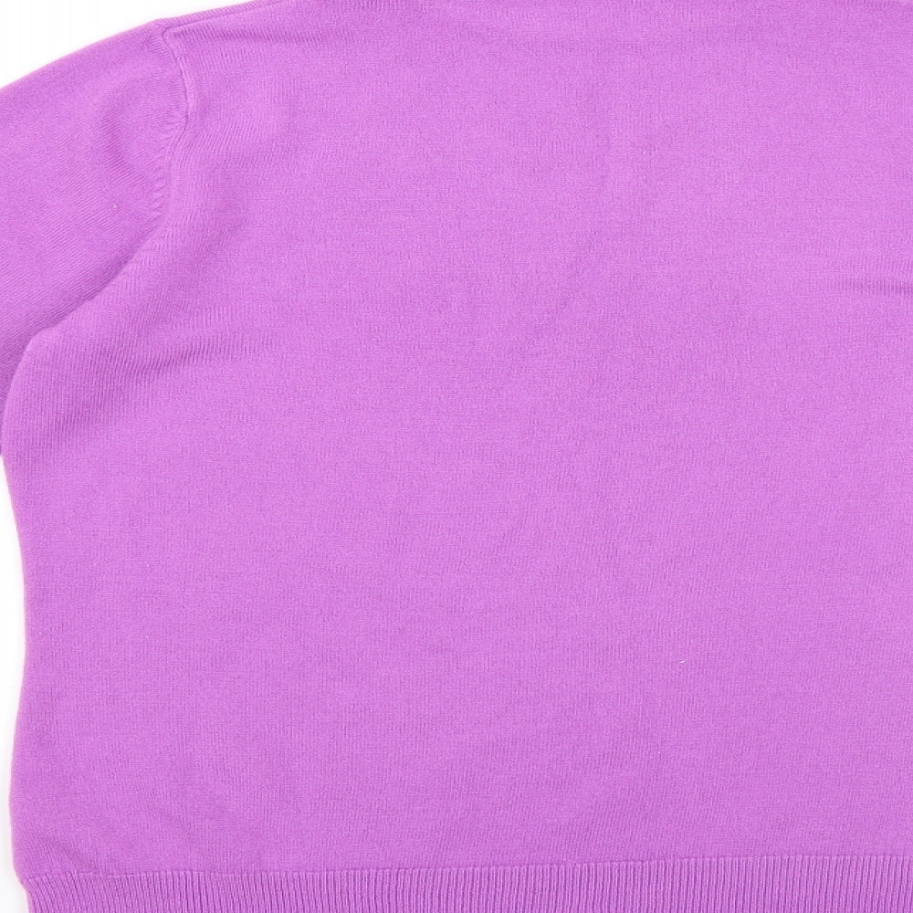 BHS Womens Purple   Pullover Jumper Size 10