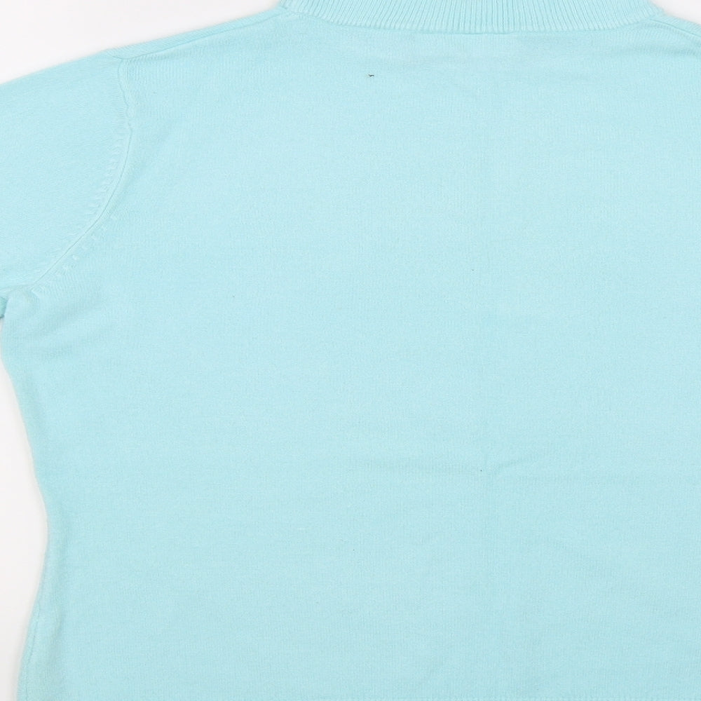BHS Womens Blue   Pullover Jumper Size 10