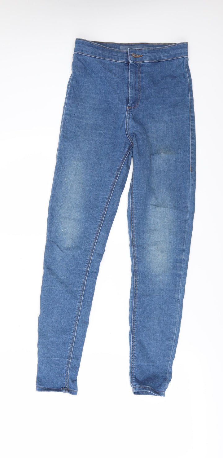 Topshop Womens Blue Denim Skinny Jeans Size 26 L25 in