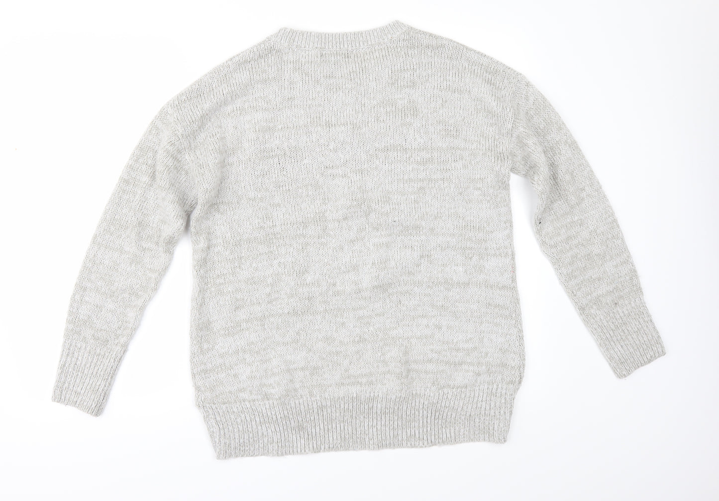 New Look Womens Grey   Pullover Jumper Size S