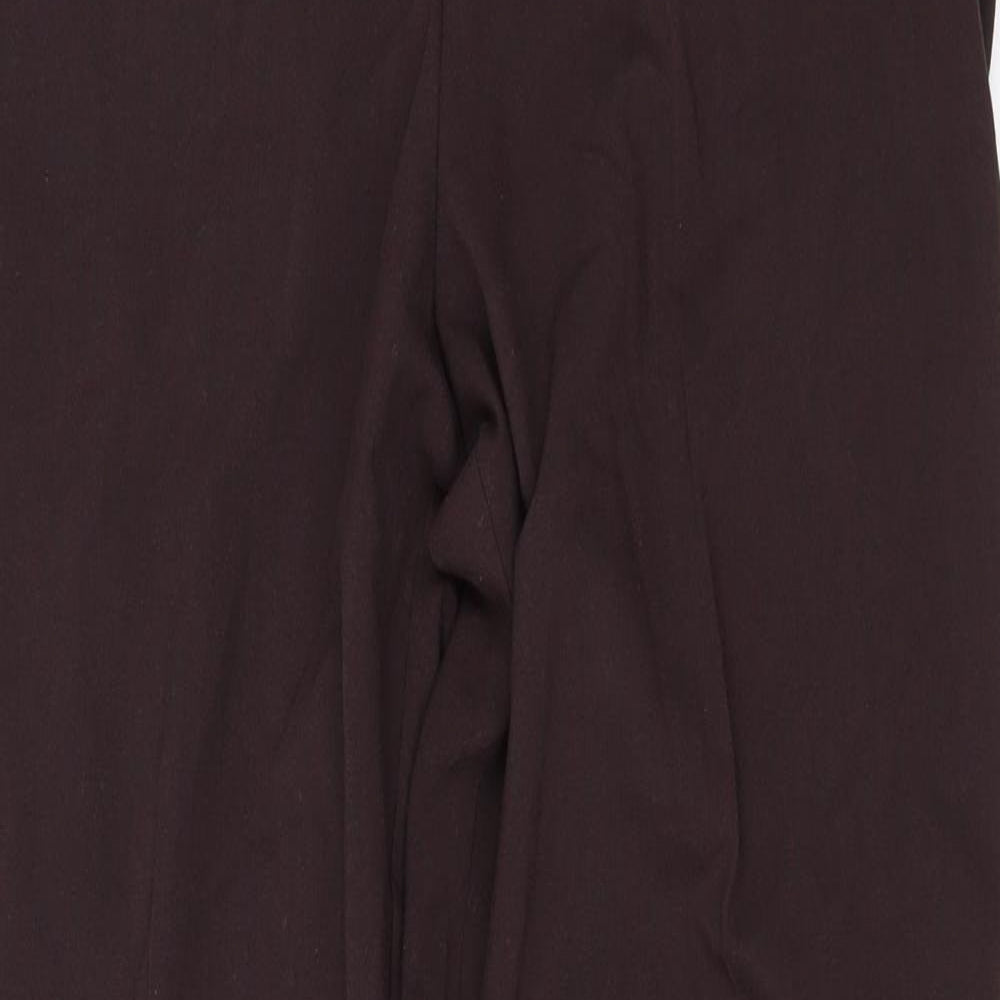 Marks and Spencer Womens Brown   Trousers  Size 12 L31 in