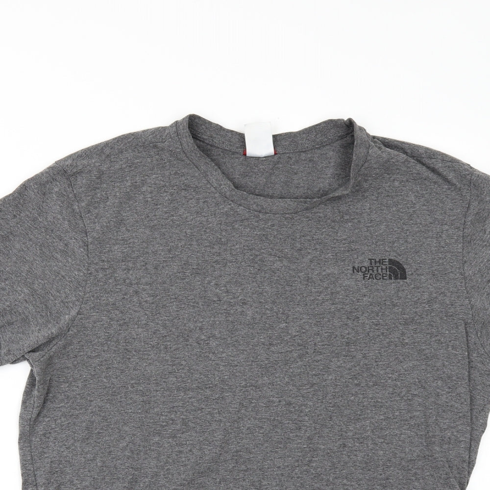 The North Face Mens Grey    T-Shirt Size M