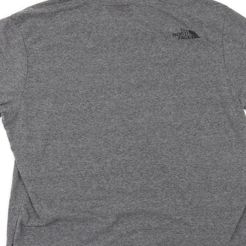The North Face Mens Grey    T-Shirt Size M