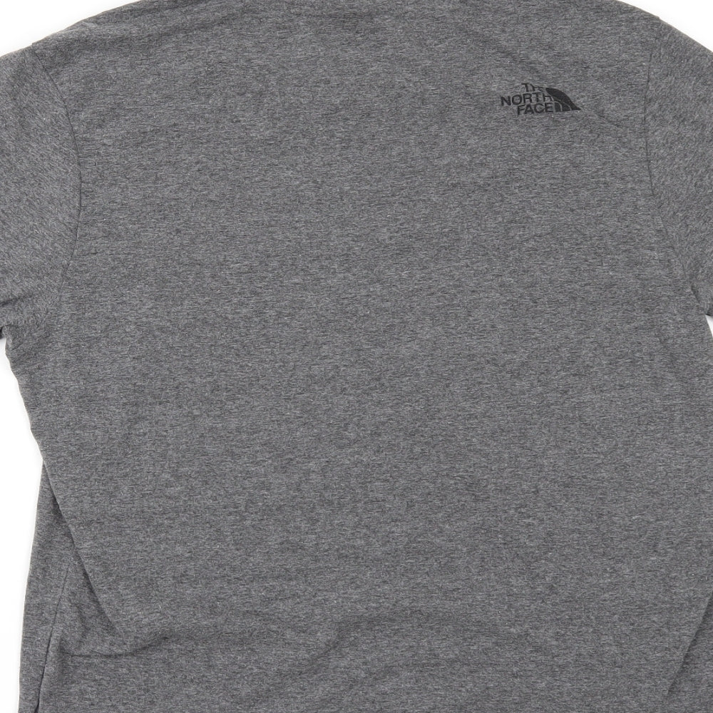 The North Face Mens Grey    T-Shirt Size M