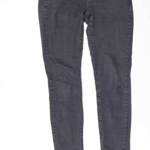 FOREVER 21 Womens Black  Denim Skinny Jeans Size 26 L28 in