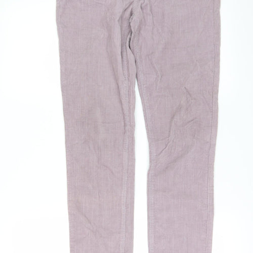 BZR Womens Pink  Corduroy Skinny Jeans Size 28 L32 in