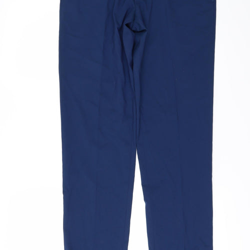 Marks and Spencer Mens Blue   Trousers  Size 30 L31 in