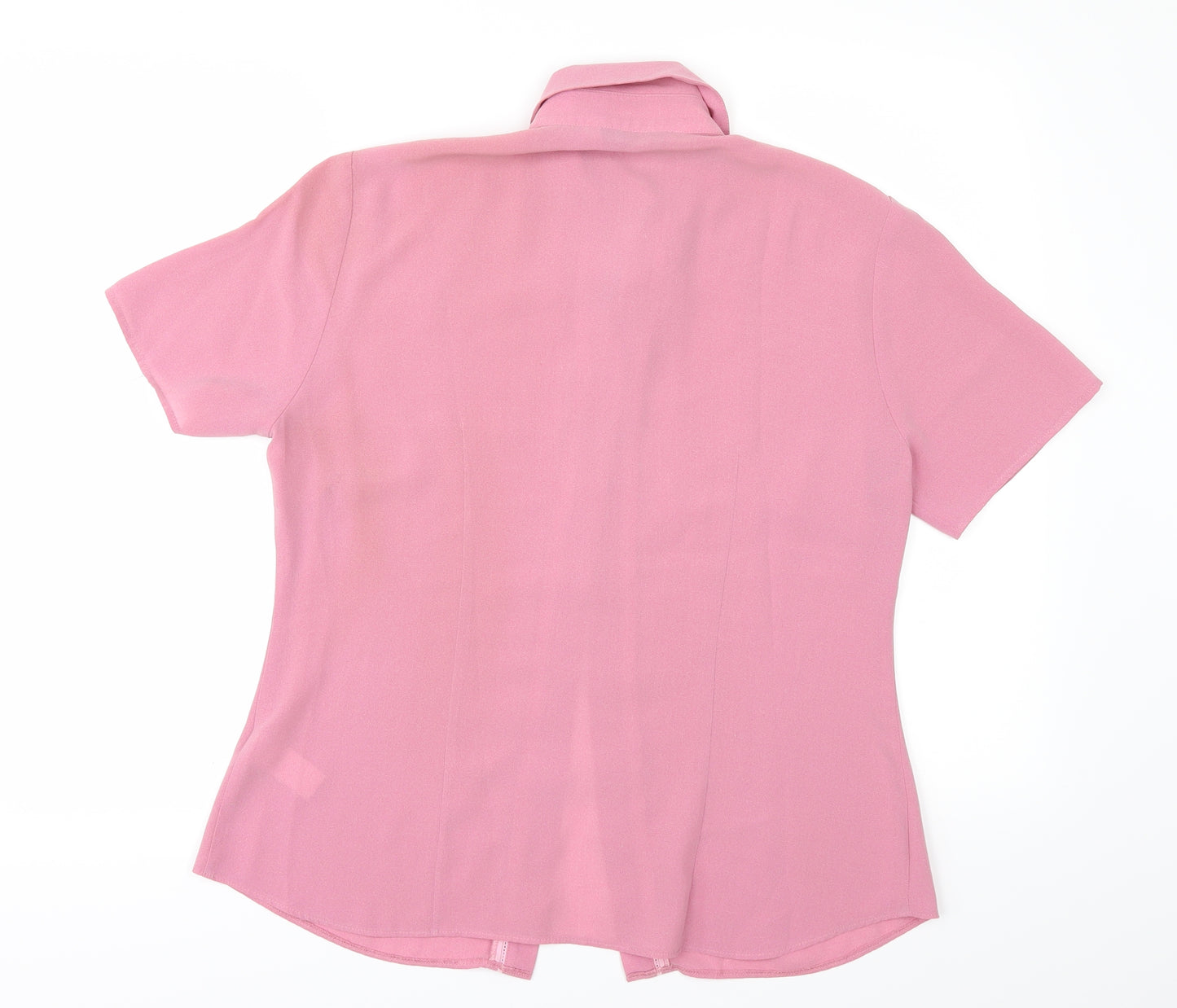 BHS Womens Pink   Tunic Button-Up Size 12