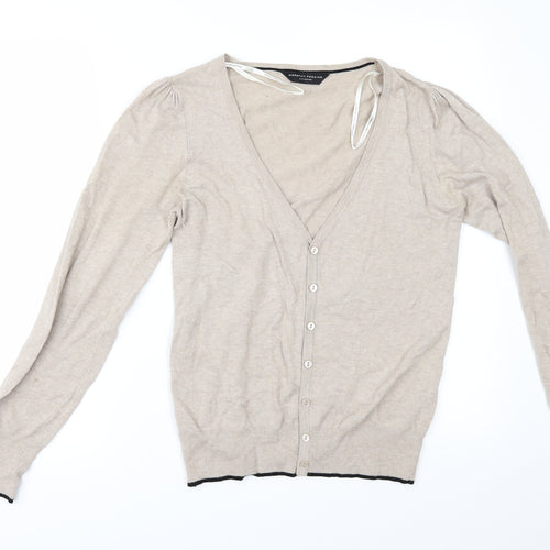 Dorothy Perkins Womens Beige   Cardigan Jumper Size 12