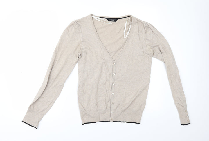 Dorothy Perkins Womens Beige   Cardigan Jumper Size 12
