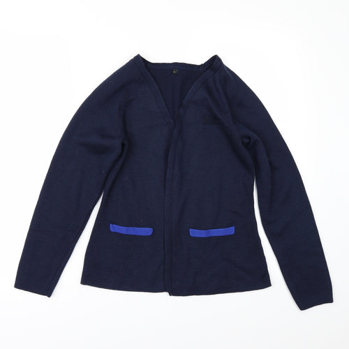 Preworn Womens Blue   Cardigan Jumper Size 6