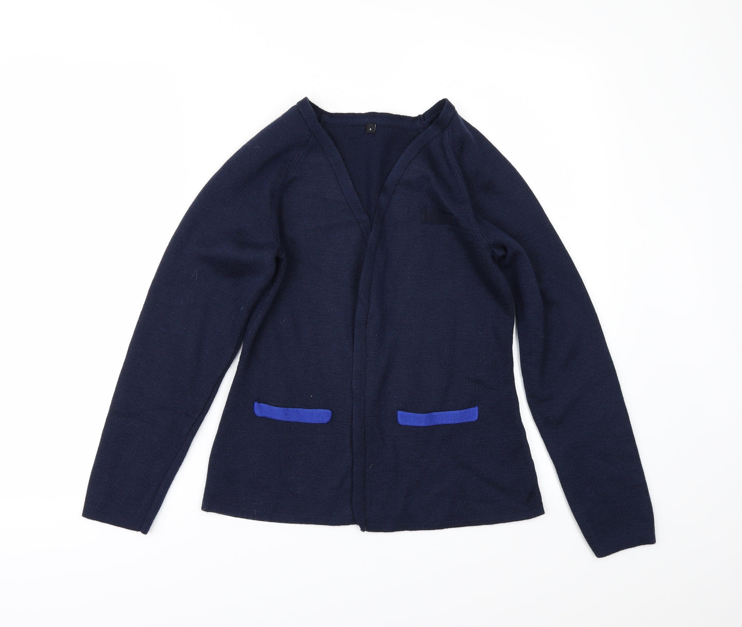 Preworn Womens Blue   Cardigan Jumper Size 6