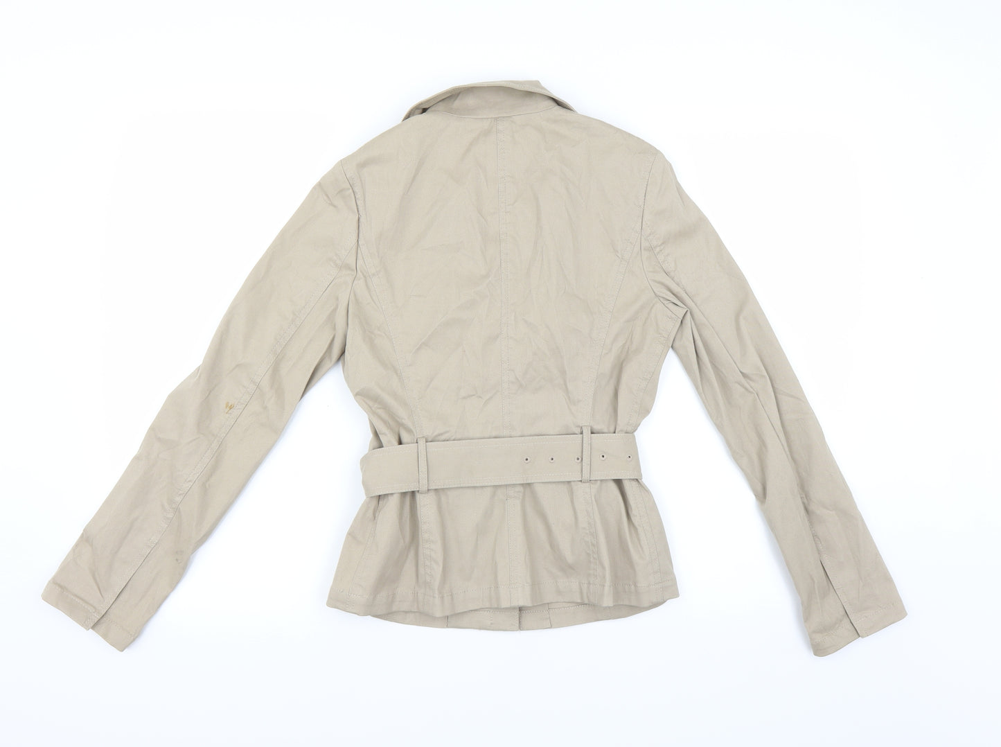 U.W.N Womens Beige   Jacket  Size 2