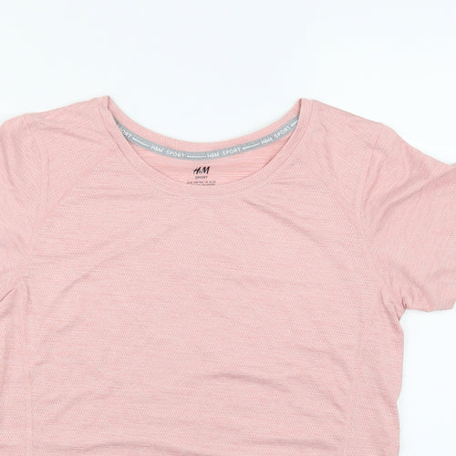 H&M Girls Pink   Basic T-Shirt Size 12-13 Years