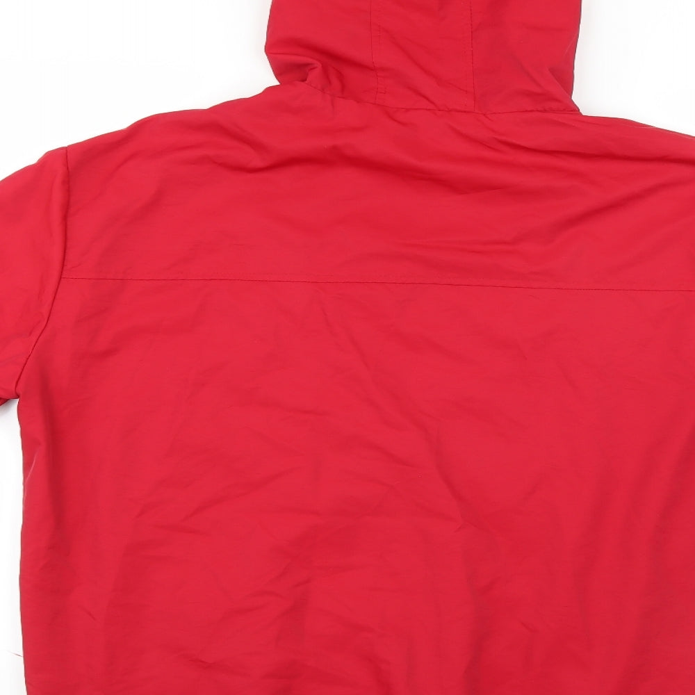 Matalan Mens Red   Bomber Jacket Jacket Size L